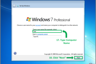 Cara instal windows 7 pada pc