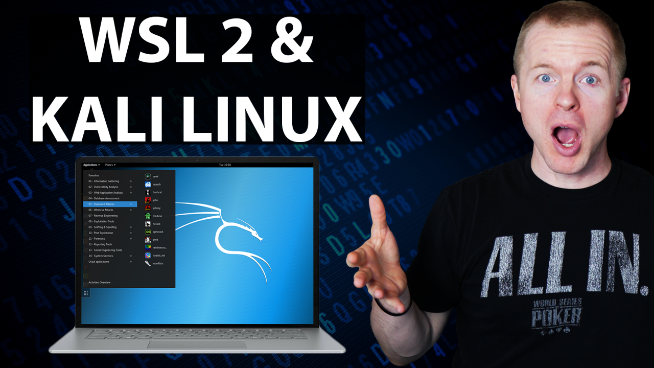 Cara menjalankan kali linux di windows 10