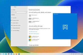 Cara mengubah account di windows 10