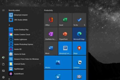 Windows start menu not working fix