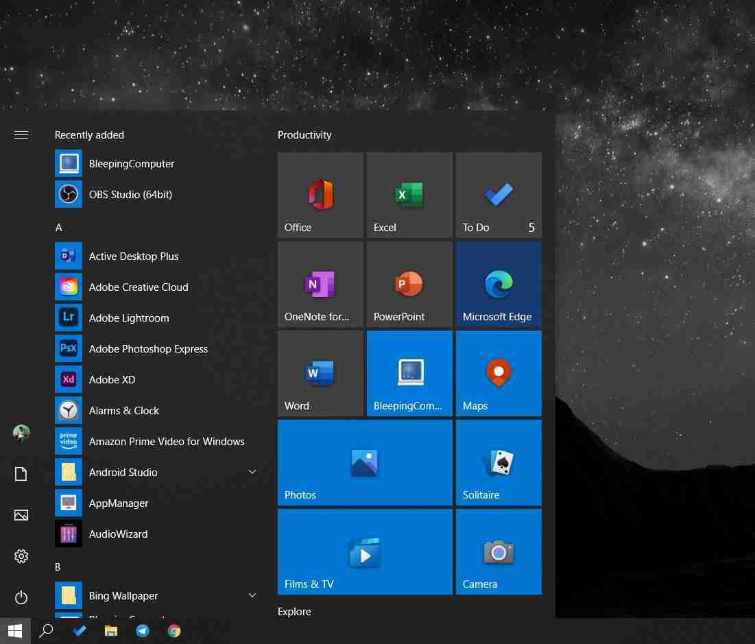 Windows start menu not working fix