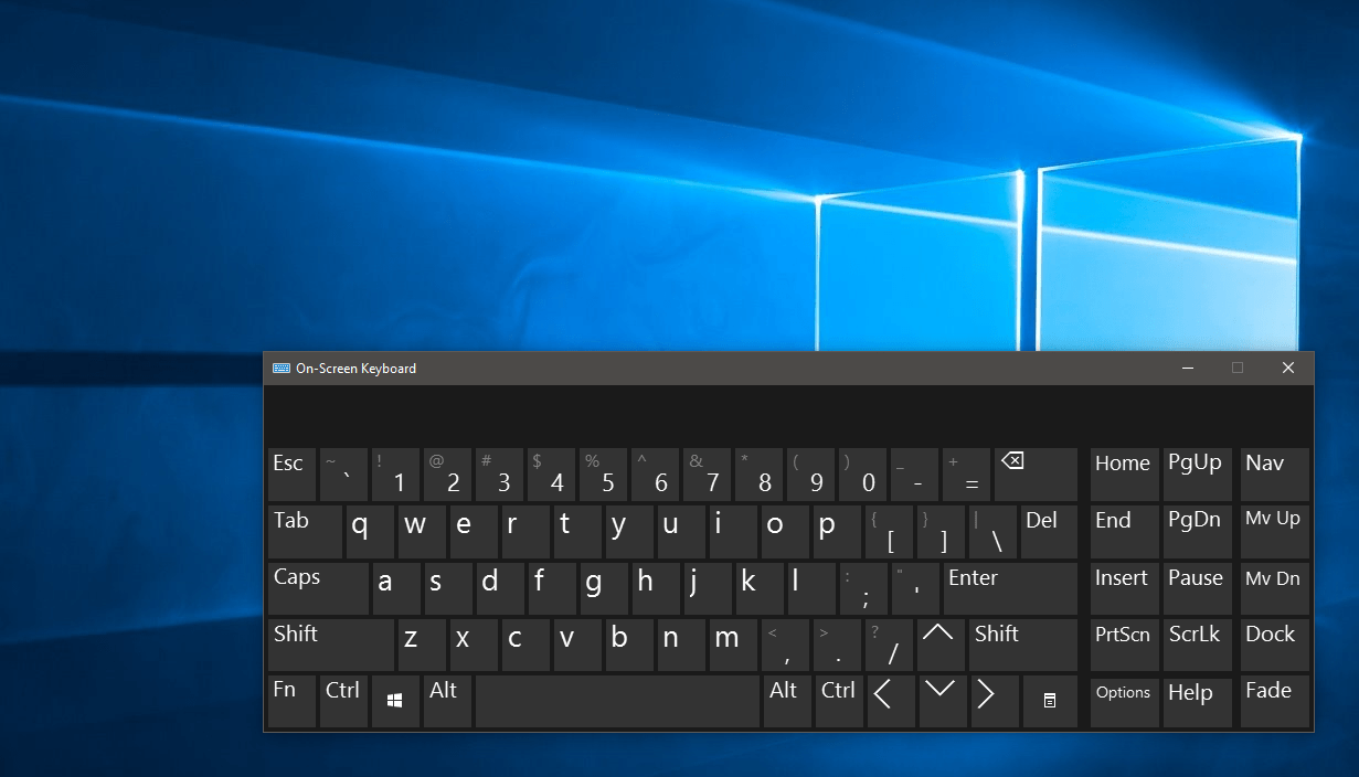 Cara memunculkan keyboard di layar laptop windows 10