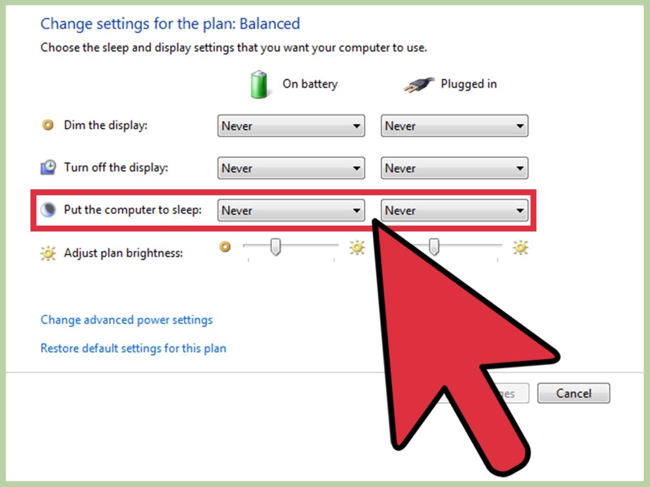 Cara setting windows 10 agar tidak sleep