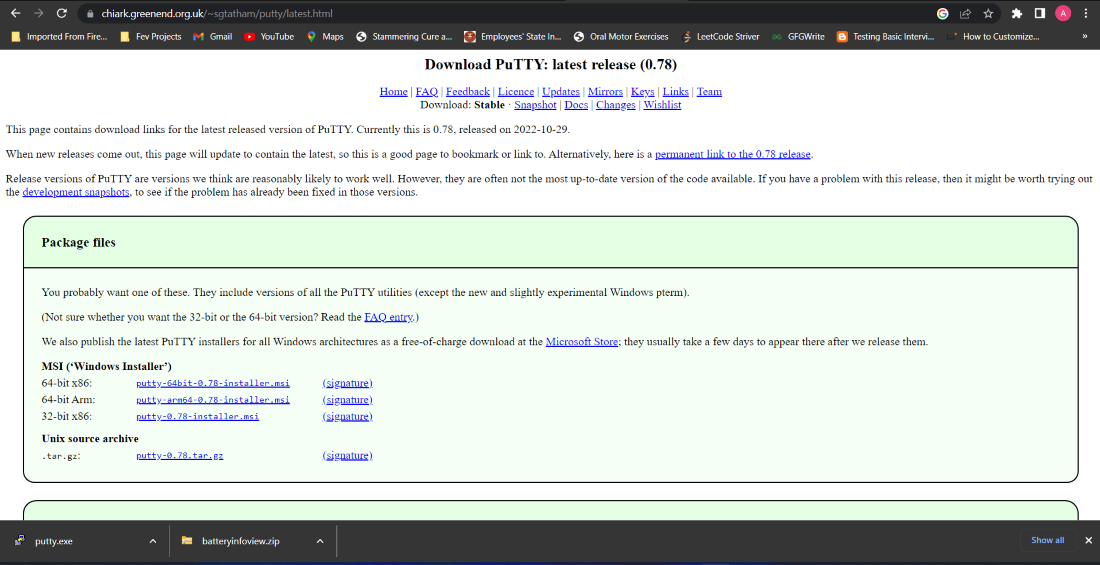 Cara menggunakan putty di windows 7