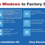 Restore settings gateway