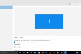 Cara mengecilkan tampilan layar komputer windows 10