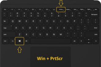 Cara screenshot windows 10 dengan keyboard