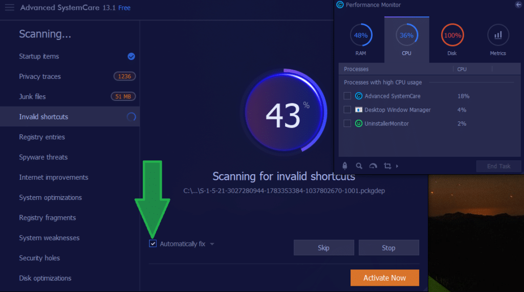 Windows slow performance fix speed issue system very increase set overall computer acer aspire fossbytes then ok hit now click