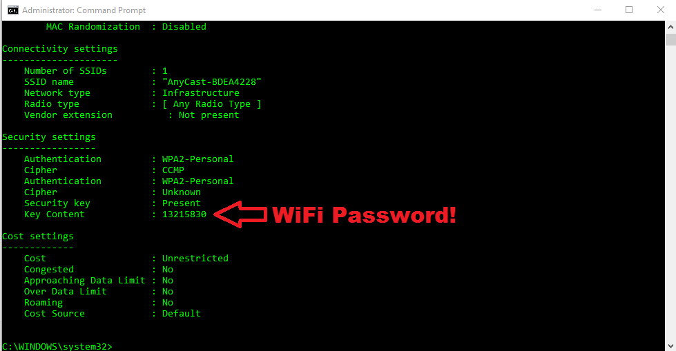 Cara hack wifi dengan cmd windows 7