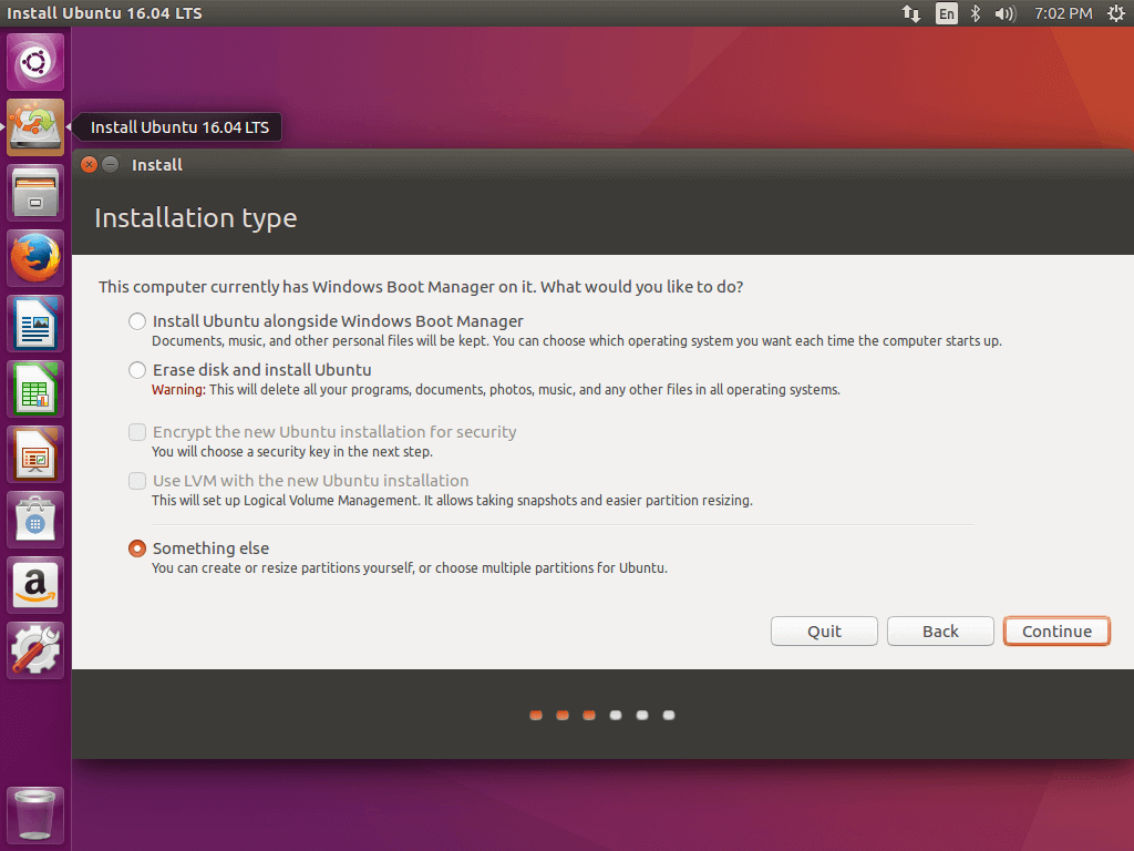 Ubuntu windows desktop install