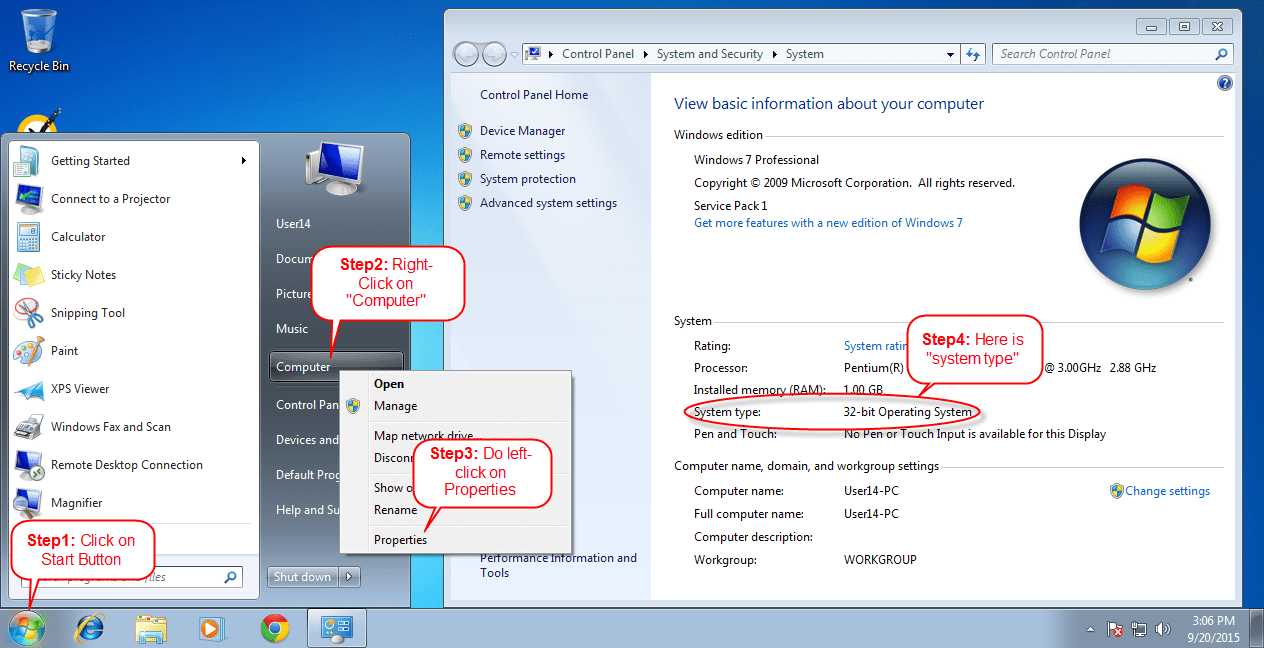 Computer bit 64 check if system wikihow type step