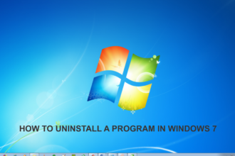 Cara uninstall aplikasi di laptop windows 7