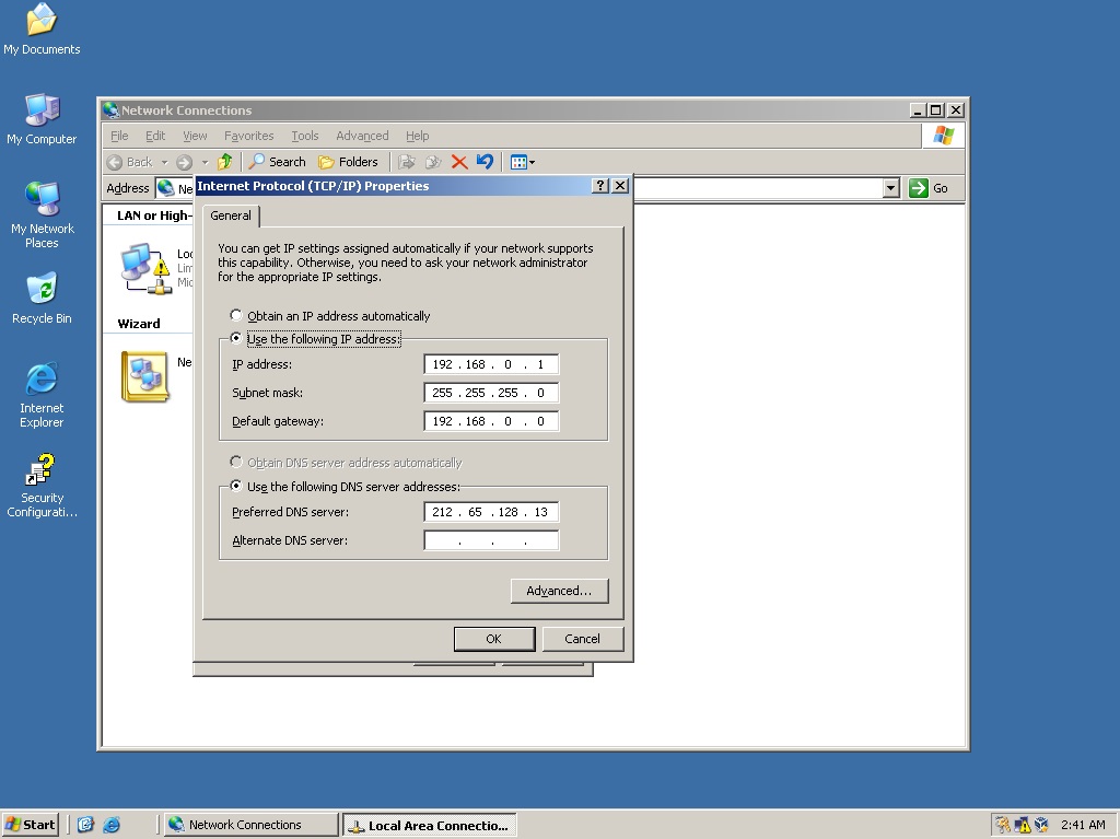 Cara menggunakan windows server 2003