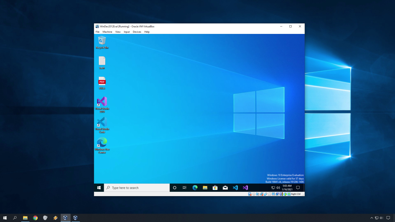 Cara menginstal windows 10 di virtualbox