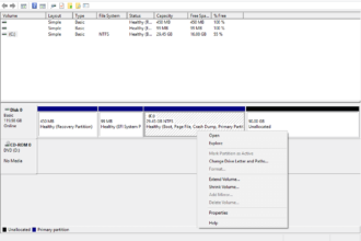 Cara menggabungkan partisi hardisk windows 10