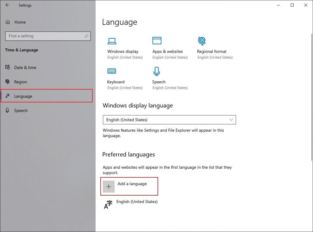 Cara ganti bahasa di windows 10