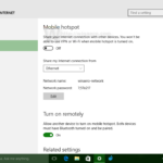 Cara membuat mobile hotspot di windows 10