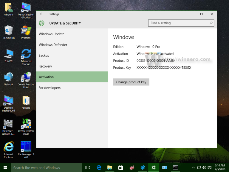 Cara mematikan activate windows