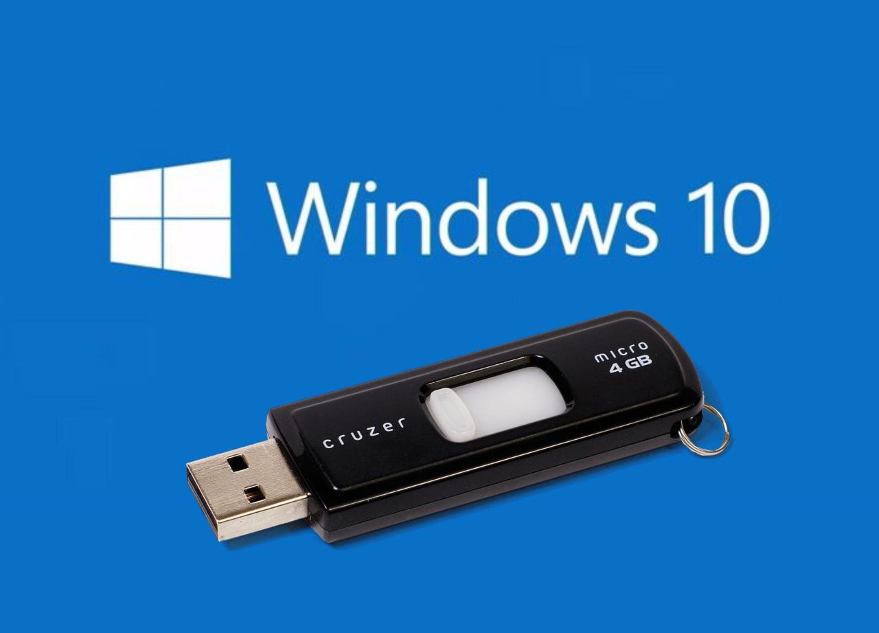 Cara instal windows dengan bootable flashdisk