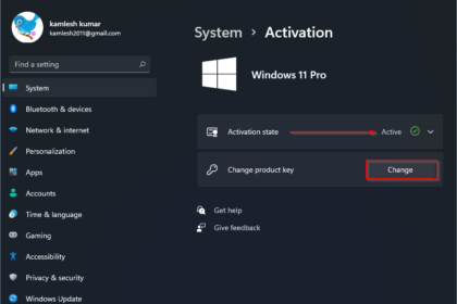 Cara mengaktifkan windows 11