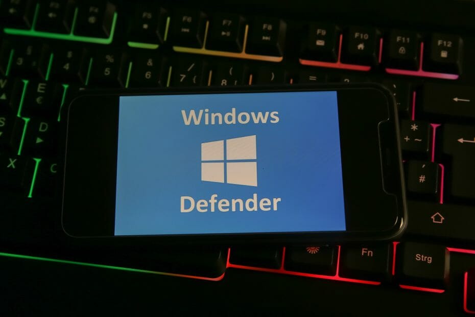 Windows defender turn fix protection cant click updates now