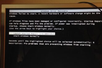 Cara mengatasi windows error recovery pada windows 7 ultimate