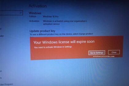 Cara menghilangkan notifikasi windows will expire soon