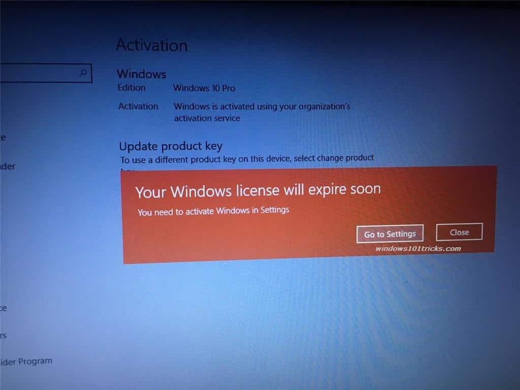 Cara menghilangkan notifikasi windows will expire soon