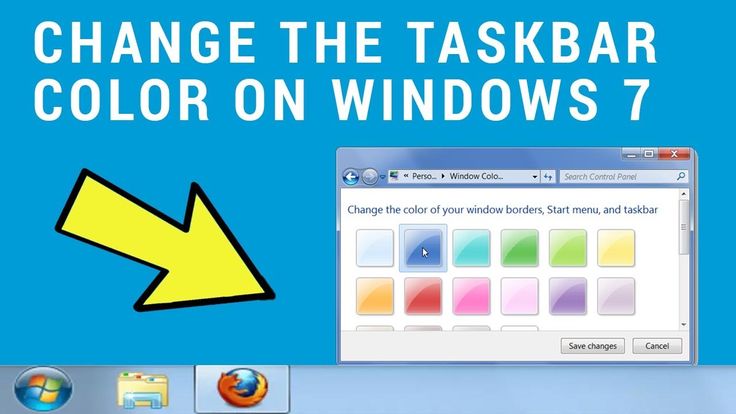 Taskbar technika enable transparency