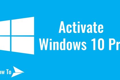 Cara mengaktivasi windows 10 pro