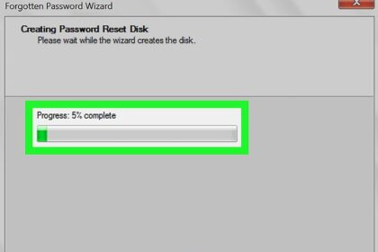 Cara membuat password reset disk windows 7