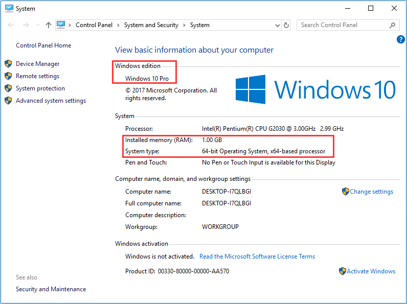 Cara mengetahui bit windows 10