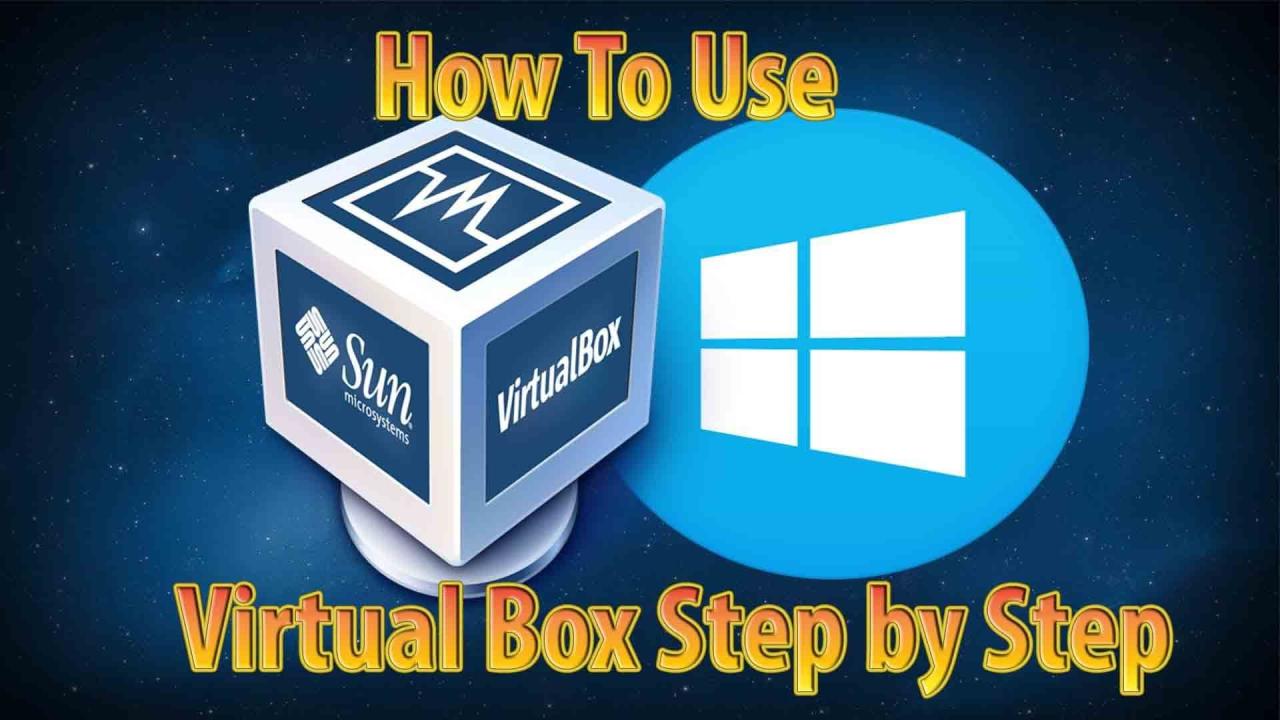 Virtualbox use