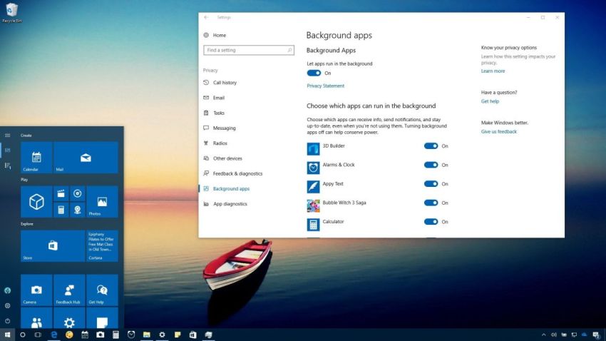 Cara mematikan aplikasi berjalan di windows 10