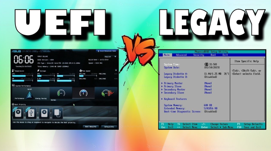 Flash bootable uefi usb drive create