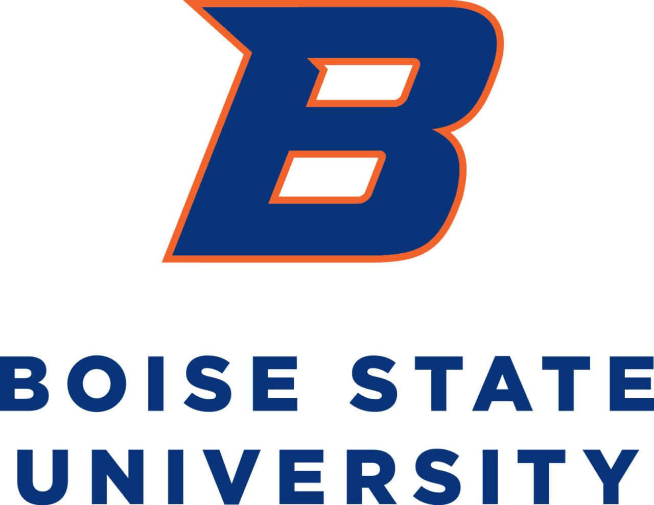 Boise state university bsu idaho background college transparent logo game others western valley city clipart degree affordable stadium release part