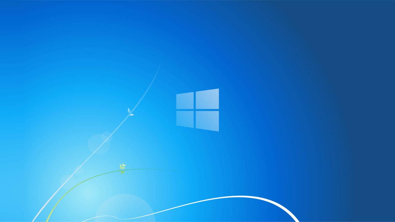 Cara mengunci wallpaper desktop windows 7