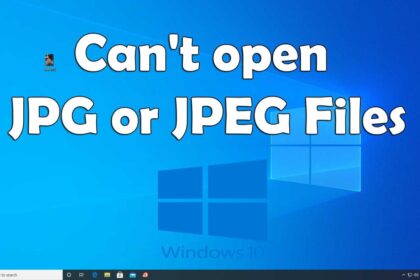 Open windows wont won pc