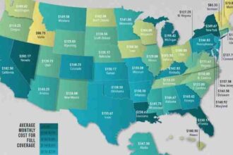 Car insurance rate comparison by state