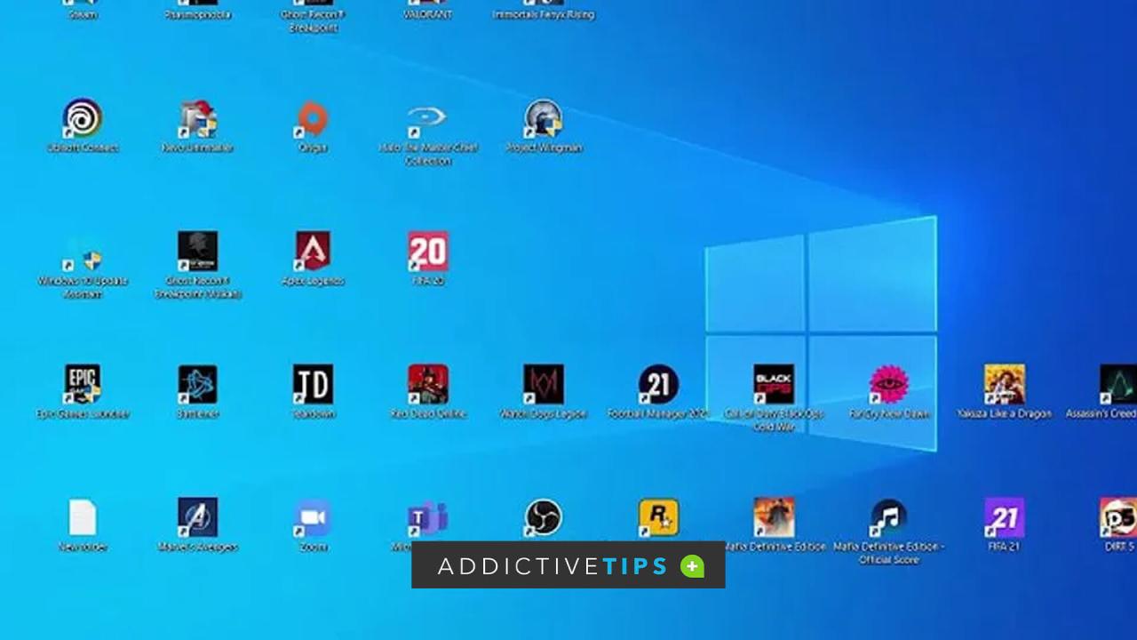 Cara memperkecil ukuran icon desktop windows 7