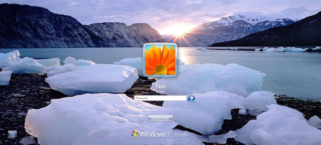 Cara mengganti background lock screen windows 7