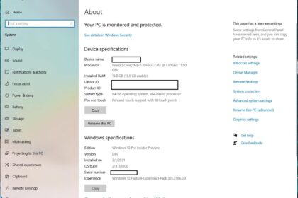 Cara mengganti nama desktop di windows 10