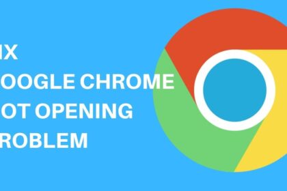 Chrome google not opening windows open