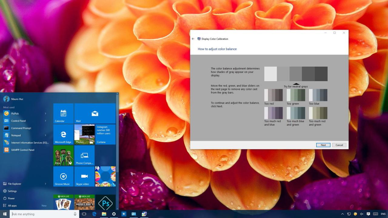 Cara kalibrasi warna laptop windows 10