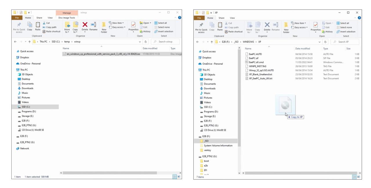 Cara instal windows xp dengan flashdisk file iso