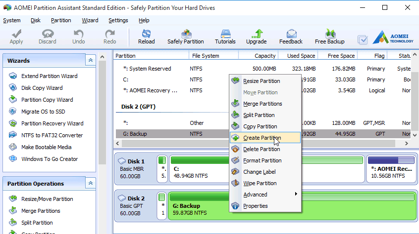 Cara membuat partisi pada windows 7