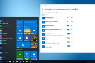 Cara menampilkan aplikasi di taskbar windows 10