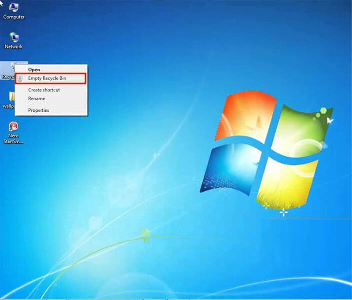 Cara melihat recycle bin di windows 7