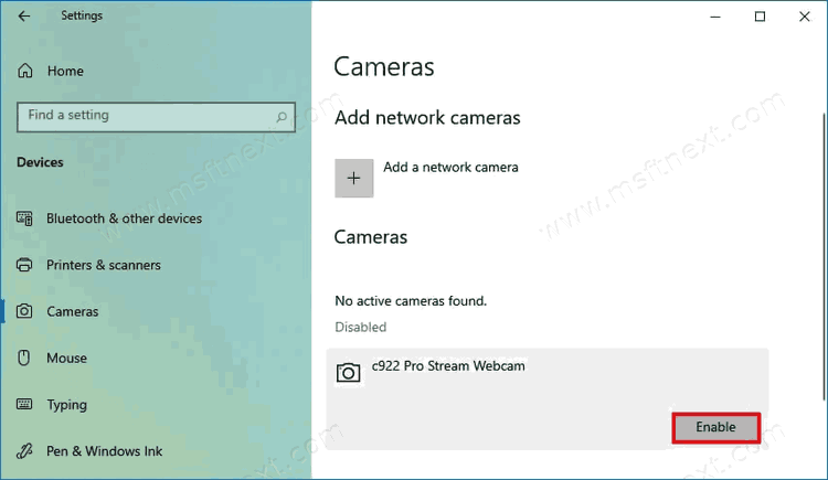 Webcam windows enable device camera computer disable manager restart able after will