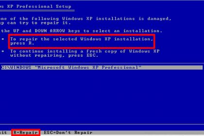 Cara reset windows xp tanpa instal ulang